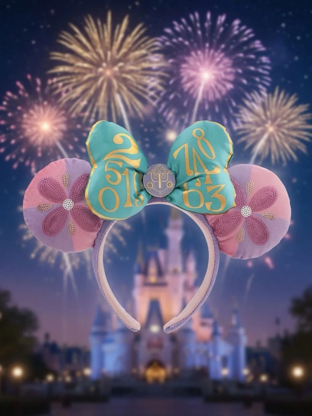 NWT Disney Minnie Mouse Ears The Main Attraction Series #4/12 It’s A Sma…